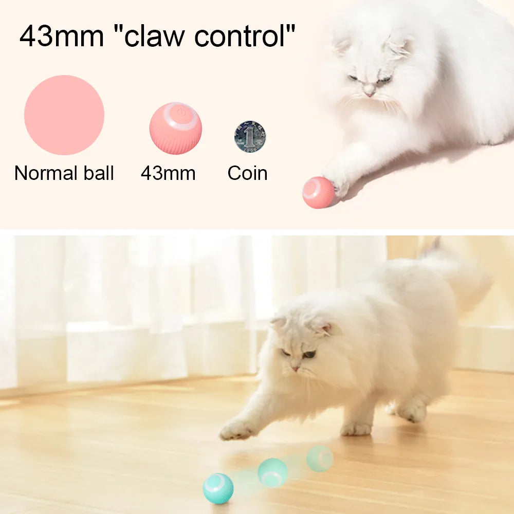 Interactive Cat Toys Ball USB